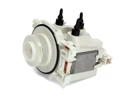 Whirlpool mosogatógép keringető szivattyú, főmotor 480140100848 # 80W. motor 480140102395 - 480140102397 (eredeti Hanning) Indesit C00311537  Pl.: ADP4547 #