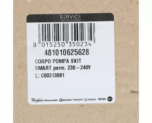 Whirlpool - BAUKNECHT mosogatógép keringető szivattyú, főmotor 80-99W (eredeti) 481010625628 #461972628061, 461972727061, 480140103009, 481072568571, 481236158434.(vezetékkel)Pl.: ADG6556 ; ADG130#