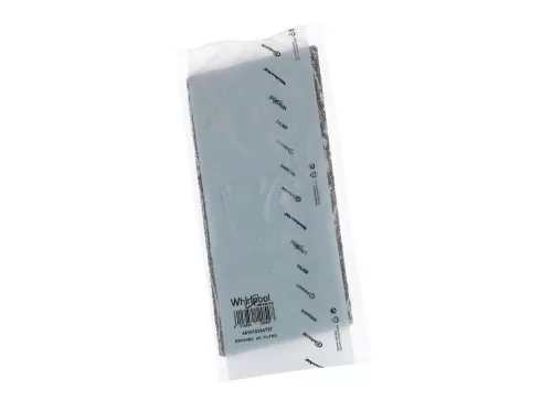 Whirlpool szárítógép alsó szűrő ( HX FILTER ) 223X105X8 mm 481010354757 # (eredeti, gyári) Bauknecht szárítógép szűrő Pl.: AZA 799 ; HSCX 80530 ;  HSCX 80420( A 711-39 cikkszámú termékhez tartozik )#