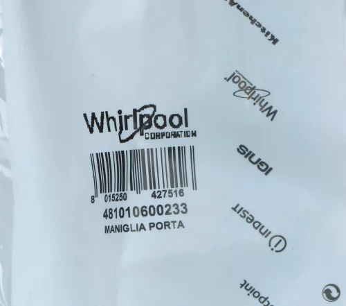 Whirlpool Tűzhely Sütő Fogantyú 481010600233 # C00374878 ajtófogantyú #