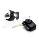 Candy - Indesit - Whirlpool hűtő ventillátor motor univerzális (non-frost) 481936170011 # BOSCH/SIEMENS 00173170, 512023200, 651015834, 92129063, M57512023200 MTF703RF helyett #
