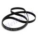 Bordásszíj 1287 H8 EL #  eredeti HUTCHINSON - WHIRLPOOL 481281728277, Zannussi 6/850R 1326721006 #