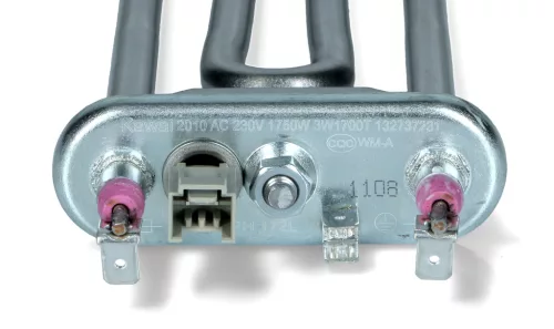 Zanussi - Electrolux - AEG mosógép fűtőbetét 1750W + NTC 1327372312 # (eredeti KAWAI, hővédelemmel) 1325551214, 1325551305, 1325551313, 1326475009, 1327372007, 3792301206 Pl.: ZWF61200W #