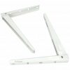 Klímatartó Konzol 450mm. 180 Kg-ig # (1 pár) szinterezett 450x365 mm. Kültéri Klímaberendezésekhez (+felszereléshez szükséges tartozékok) #