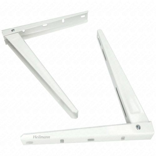 Klímatartó Konzol 450mm. 180 Kg-ig # (1 pár) szinterezett 450x365 mm. Kültéri Klímaberendezésekhez (+felszereléshez szükséges tartozékok) #