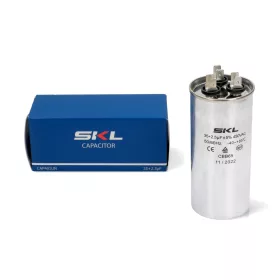 Klíma kondenzátor 35+2.5µF, 450V, 50/60Hz. Ø50x110mm