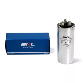 Klíma kondenzátor 50+6µF, 400V. 50/60Hz. Ø50x120mm