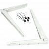 Klímatartó Konzol 450mm. 180 Kg-ig # (1 pár) szinterezett 450x365 mm. Kültéri Klímaberendezésekhez (+felszereléshez szükséges tartozékok) #