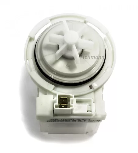 Bosch - Siemens mosógép szivattyú 30W, 4 körmös, elöl stekkeres KEBS111 118/093. # (gyári, COPRECI) KEBS121/128 , 145212 , 00145212 #