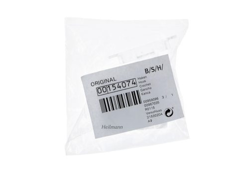 Bosch - Siemens mosógép ajtóhorog 00154074 #  (helyettesítő, fehér) 154074 #