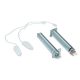 Bosch - Siemens mosogatógép rugó + ajtófeszítő zsinór 2+2db 00754866 # 00623540, 00659339 # 