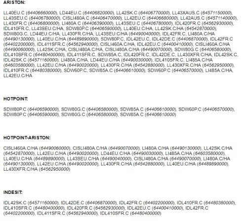 Indesit - Ariston mosogatógép elektronika felső (rendelésre) C00259737