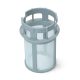 Indesit mosogatógép szűrőbetét (hengeres, hálós)  C00256571 # (gyári- SKL) WHIRLPOOL 482000022005 #