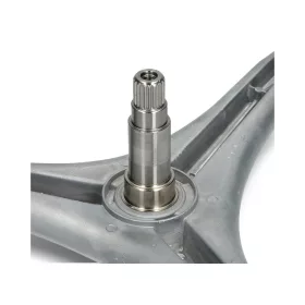   LG mosógép dobcsillag 4434ER1004A # 100mm, Ø30+Ø25mm. Csapágy: Ø37xh20mm. MHW34308901 ; MHW62101201 #