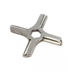   Moulinex HV húsdaráló négyélű kés MS4775250 # furat 8/9MM, pengehossz 46MM, 6 szögletű lyuk, MS-4775250 #