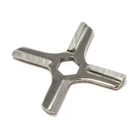   Moulinex HV húsdaráló négyélű kés MS4775250 # furat 8/9MM, pengehossz 46MM, 6 szögletű lyuk, MS-4775250 #